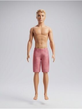 Ken Classic Male Doll in Pink Shorts